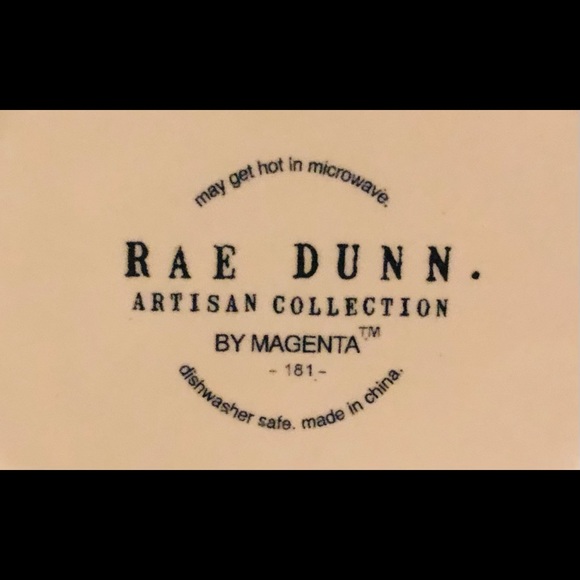 Rae Dunn GREAT DYE JOB Mug. White mug with colored egg design. NEW! - Picture 3 of 3